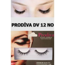 Prodiva DV12 Model Bütün Takma Kirpik 10 Lu Paket