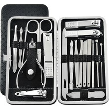 Senin Stilin 19 Adet Takım Budama Tırnak Makası Kesme Pense Seti Tek Tırnak Oluk Pedikür  Ölü Deri Makası Aracı Ev Aracı
