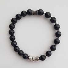 Tonstyle TS000599 - Oniks Taşlı  El İşi/Tasarım Erkek  Bileklik