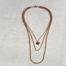 Tonstyle TS000998  - Hayat Ağacı Figürü 3'lü  Kolye