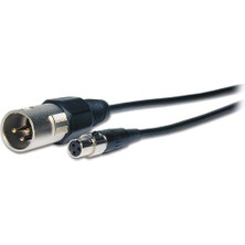 3 Pin Mini Xlr Dişi- Xlr Erkek Kablo 2 Metre