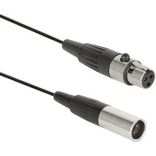 3 Pin Mini Xlr Uzatma Kablo 2 mt