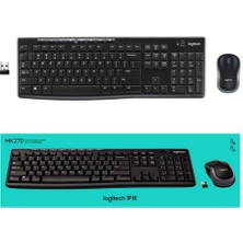 Logitech MK270 Kablosuz Klavye Fare Combo Dizüstü Dizüstü (Yurt Dışından)