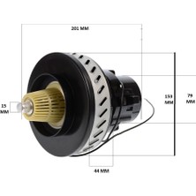 Libelle Uyumlu Temizlik Robotu Elektrikli Süpürge Motoru 1200 W