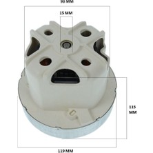 Rowenta Uyumlu Ro 4629 4421 5629 7057 R2 8261 Silence Force Elektrikli Süpürge Motoru 1600 W