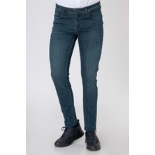 White Stone Charleroi Pamuklu Likralı Regular Fit 5 Cep Jean Pantolon Mint