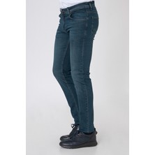 White Stone Charleroi Pamuklu Likralı Regular Fit 5 Cep Jean Pantolon Mint