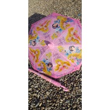 Marlux Dzc Kuzenler Avm Kızçocuk Şemsiye Pembe Peri Kızları Prenses