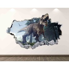Kt Grup Dinozorlar Jurassic World 3D Duvar Sticker