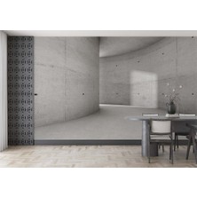 Özel Duvarlar 3D Duvar Kağıdı Beton Derin Tünel