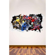 Kt Grup Transformens-2 3D Duvar Sticker