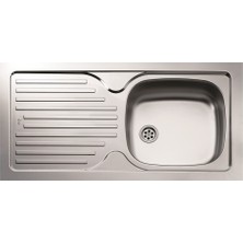 Teka Infant Ob Mikro Keten Dokulu Tek Gözlü Sol Damlalıklı Eviye (TEKA.40109720)