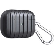 MobaxAksesuar Apple Airpods Pro 1. Nesil ile uyumlu Kılıf Silikon Şerit Case 21