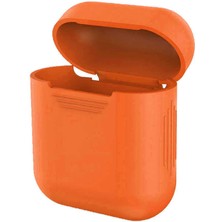 MobaxAksesuar Apple Airpods 1. / 2. Nesil ile uyumlu Kılıf Standart Yumuşak Silikon Case