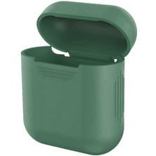 MobaxAksesuar Apple Airpods 1. / 2. Nesil ile uyumlu Kılıf Standart Yumuşak Silikon Case