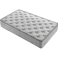 KuponsArt 60X180 Kupons Silver Lüx Full Ortopedik Yaylı Bebek Yatak