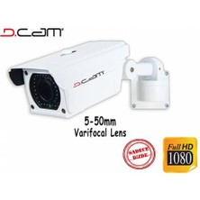 Dcam D-IR05 Beyaz Kasa 2.0MP 80 Metre Görüş Mesafeli Güvenlik Kamerası