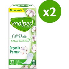 Molped Pure&Soft Günlük Ped 64 Adet