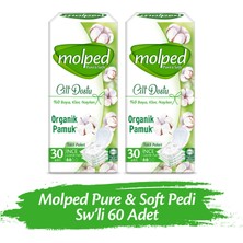 Molped Pure&Soft Günlük Ped Tekli Paket 60 Adet