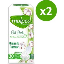 Molped Pure&Soft Günlük Ped Tekli Paket 60 Adet