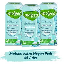 Molped Extra Hijyen Günlük Ped 84 Adet