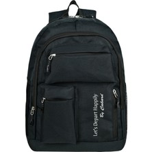 Cakard 101-CK Çok Cepli Sırt Çantası Siyah