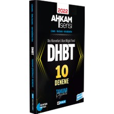 Ddy Yayınları DHBT 2022 Ahkam Serisi Tüm Adaylar Soru Bankası ve 10 Deneme 2’ Li Set (Ciltli)