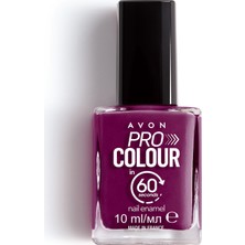 Avon True Pro Color Hızla Kuruyan Tırnak Cilası - Plum & Done