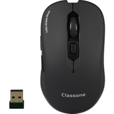 Classone WM300 Serisi Kablosuz Mouse -Siyah