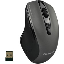 Classone WL600 Serisi Kablosuz Mouse -Siyah/gri