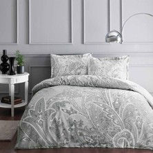 Taç 3254 Sc Leandro Gri Çift Kişilik Nevresim Takımı 60266424