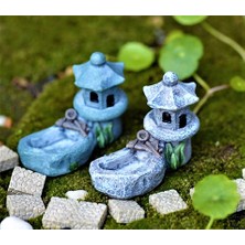 Morlalem 5cm Mini Kuyulu Japon Evi Silikon Kalıp K-264