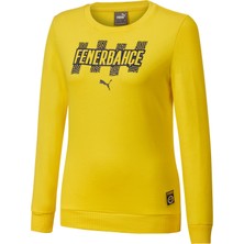 Puma Fenerbahçe Sk Futbolcore Kadın Sarı Sweatshirt (767026-01)