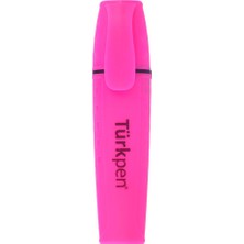 Türkpen Türkoffice Fosforlu Kalem Pembe