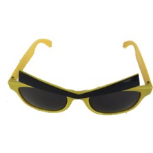 Pandoli Sarı Renk Kızgın Kuş Parti Gözlüğü Kaşlı