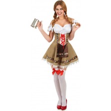 My Kostüm Oktoberfest Alman Kadın Kostümü