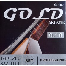SAZ Gold GS18T Saz Teli Topuzlu 0.18