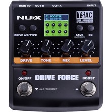 Nux Drive Force Overdrive ve Distortion Pedalı