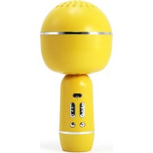 G.duck Küçük Sarı Ördek Çocuk Mikrofonu Karikatür Eğlenceli Ev Entegre K Song Bluetooth Dome Mikrofon Maks 2. Nesil (Yurt Dışından)