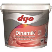 Dyo Dinamik Silikonlu Soft Mat Iç Cephe Boyası 15 Lt