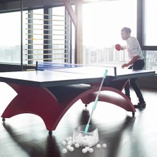 Masa Tenisi Topu Seçici Pingpong Topu Retriever Pick Up Net Konteyner Net