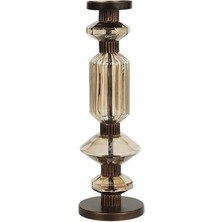 Vitale Antik Katlı Sütun Mumluk 14X43 cm