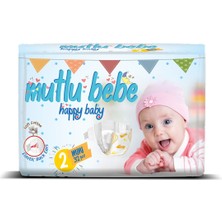 Mutlu Bebe Bebek Bezi 2 Numara - Mini 32 Adet