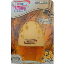 E-Jolly Odunsu Koku Oto Ev Büro Kokusu Kavanoz Cam Şişe 100 ml