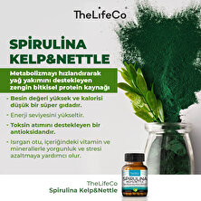 TheLifeCo Spirulina, Kelp&Nettle 60 Kapsül