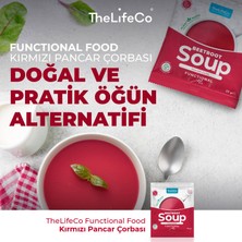 TheLifeCo Betroot Soup 23 gr Pancarlı Detoks Çorbası (katkısız, glutensiz, vegan)