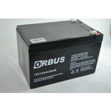 Orbus Elektrikli Bisiklet Motosiklet Aküsü 12V 12AH ÖLÇÜ:150X96X94