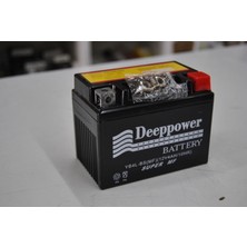 Deep Power 12V 4AMPER Motosiklet Akü 111X67X85 mm