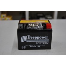 Deep Power 12V 4AMPER Motosiklet Akü 111X67X85 mm