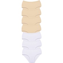 Royaleks 7 Adet Tutku Kadın Yüksek Bel Bato Kalın Lastik Külot S9